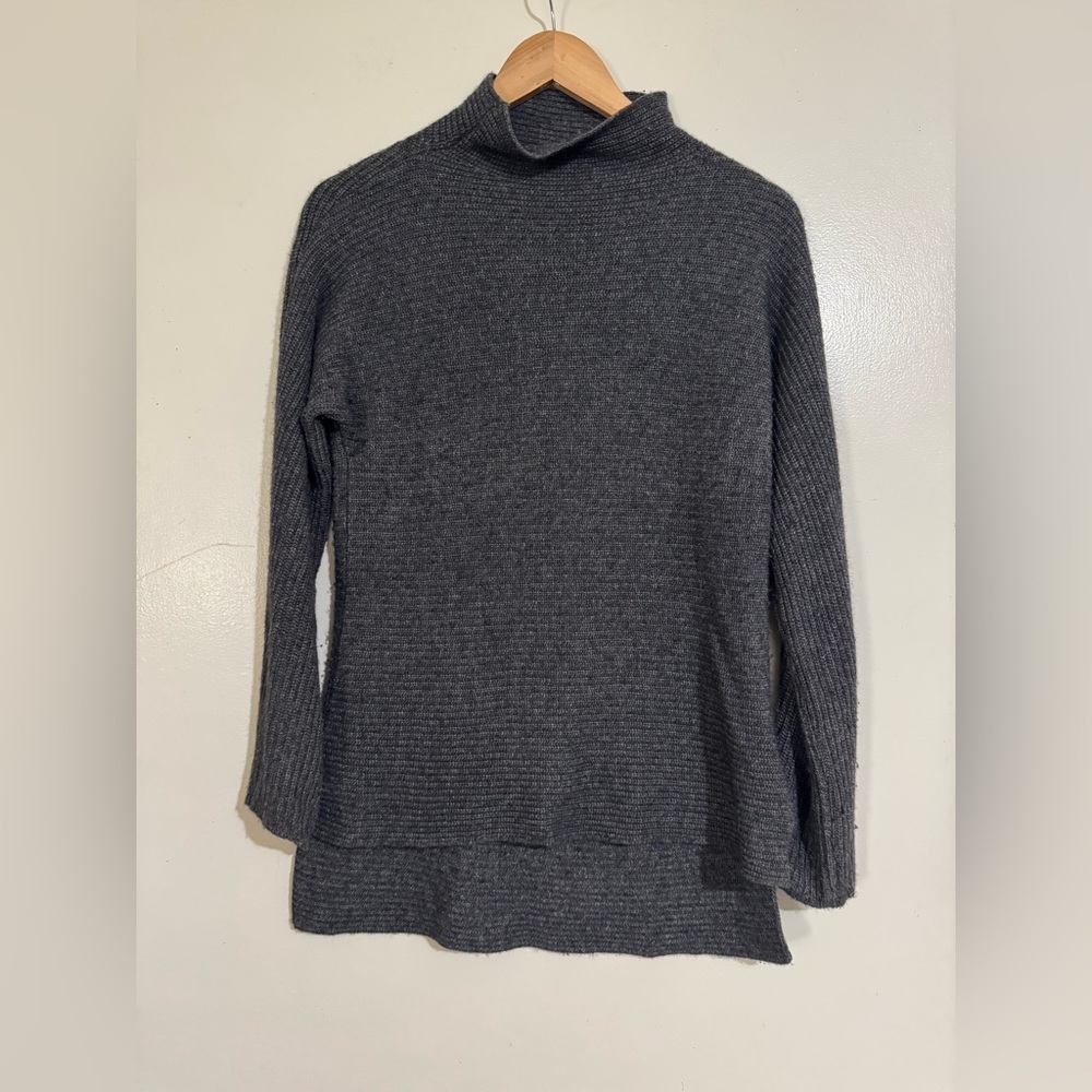 Bartolini made in Italy wool cashmere blend mock neck sweater Medium